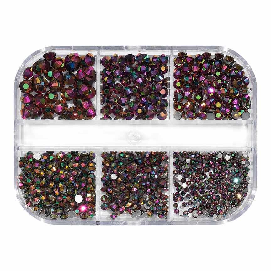 Strasuri Unghii LUXORISE Magic Box, 6 modele Strasuri Unghii LUXORISE Magic Box, 6 modele