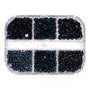 Strasuri Unghii LUXORISE Midnight Beauty, 6 modele Strasuri Unghii LUXORISE Midnight Beauty, 6 modele