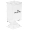 Suport servetele unghii SensoPRO Milano cu picior, Clear Suport servetele unghii SensoPRO Milano cu picior, Clear