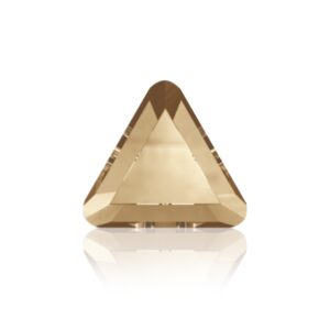 Swarovski 3.3 mm Triangle Golden Shadow 20 buc