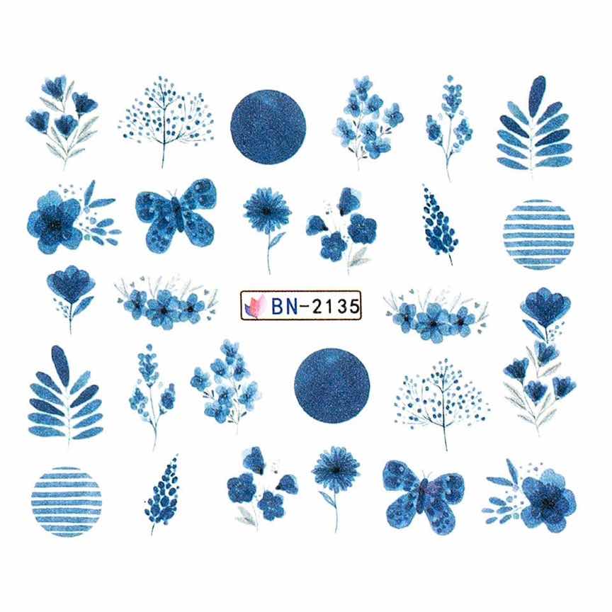 Tatuaj Unghii LUXORISE Blue Desires, BN-2135 Tatuaj Unghii LUXORISE Blue Desires, BN-2135