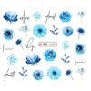 Tatuaj Unghii LUXORISE Blue Touch, BN-2055 Tatuaj Unghii LUXORISE Blue Touch, BN-2055