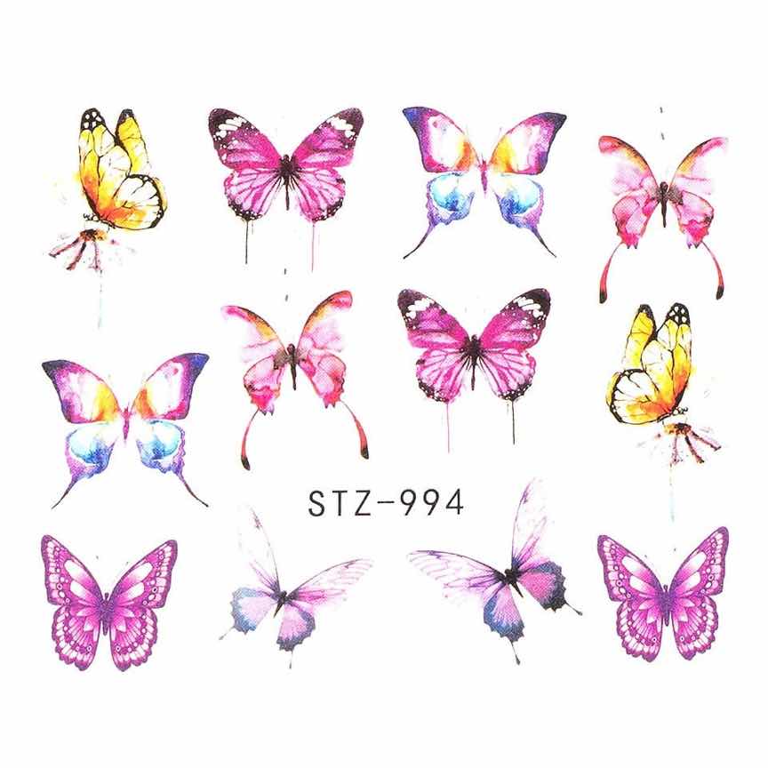 Tatuaj Unghii LUXORISE Butterfly Burst, STZ-994 Tatuaj Unghii LUXORISE Butterfly Burst, STZ-994