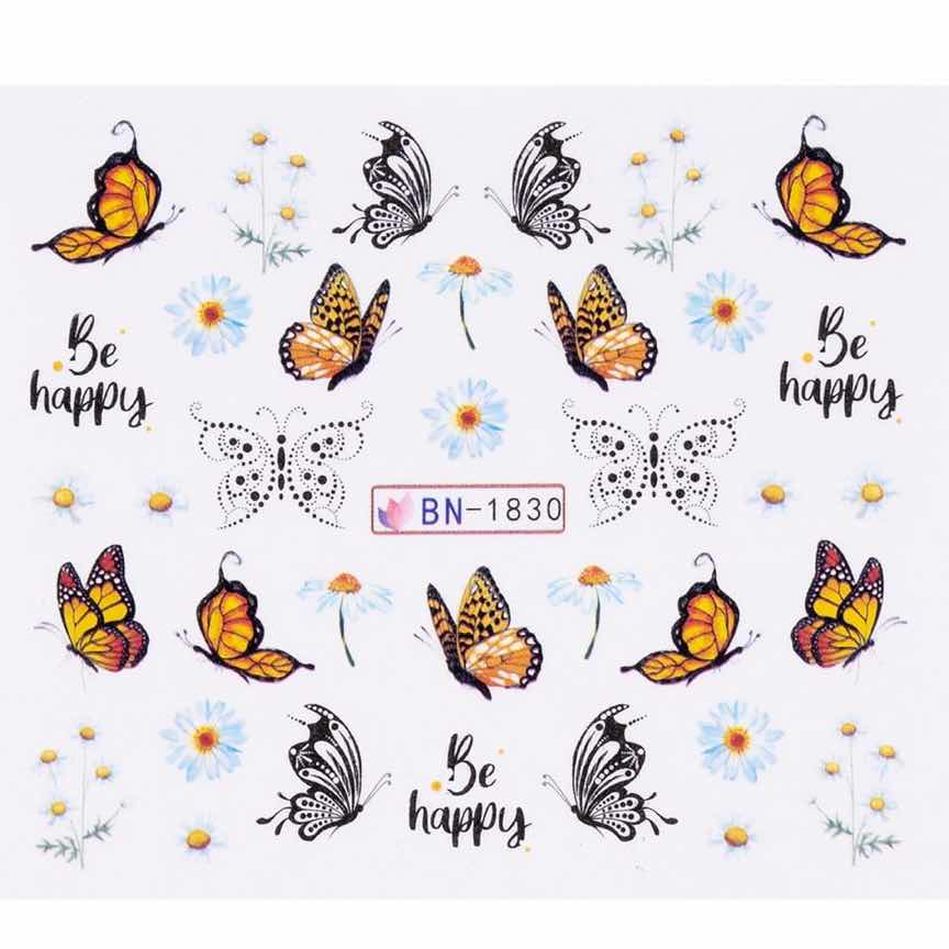 Tatuaj Unghii LUXORISE Butterfly Moment, BN-1830 Tatuaj Unghii LUXORISE Butterfly Moment, BN-1830