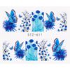 Tatuaj Unghii LUXORISE Butterfly Night, STZ-611 Tatuaj Unghii LUXORISE Butterfly Night, STZ-611