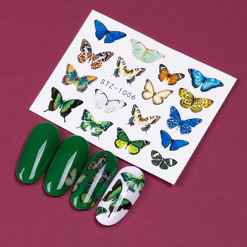 Tatuaj Unghii LUXORISE Butterfly Obsession, STZ-1006 Tatuaj Unghii LUXORISE Butterfly Obsession, STZ-1006