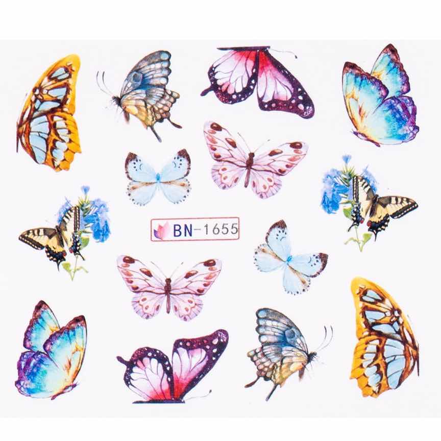 Tatuaj Unghii LUXORISE Butterfly Sensation, BN-1655 Tatuaj Unghii LUXORISE Butterfly Sensation, BN-1655