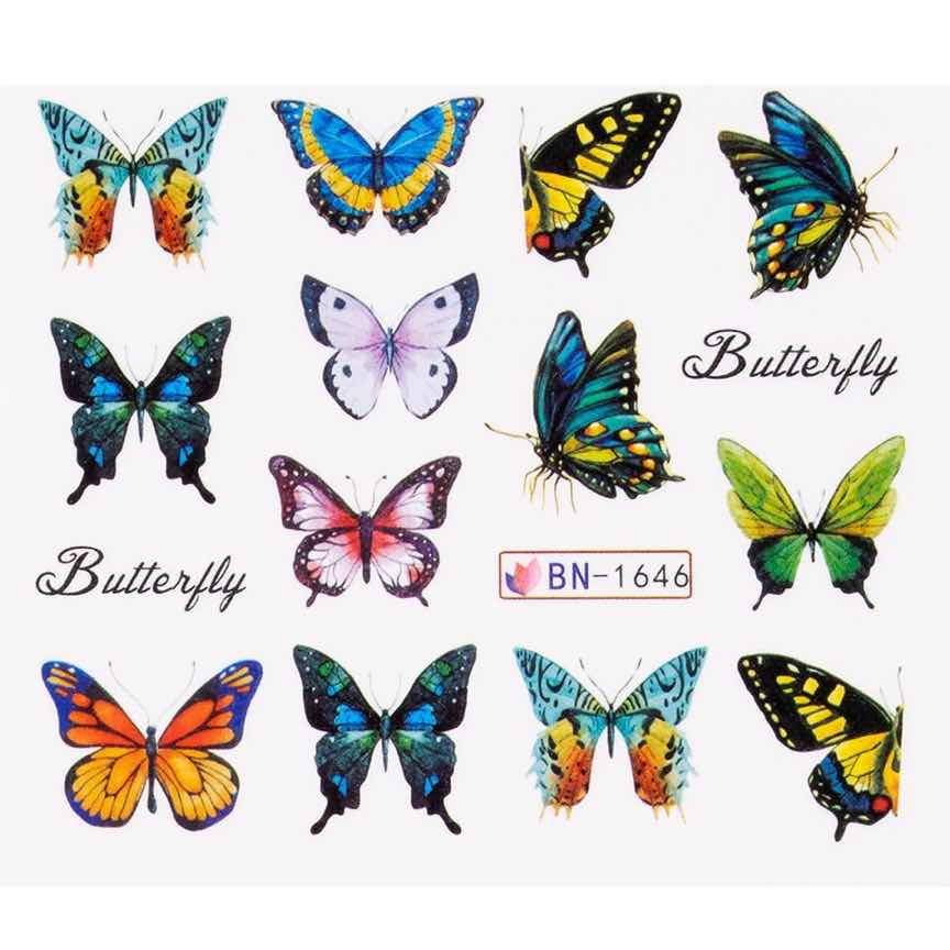Tatuaj Unghii LUXORISE Butterly Lullaby, BN-1646 Tatuaj Unghii LUXORISE Butterly Lullaby, BN-1646