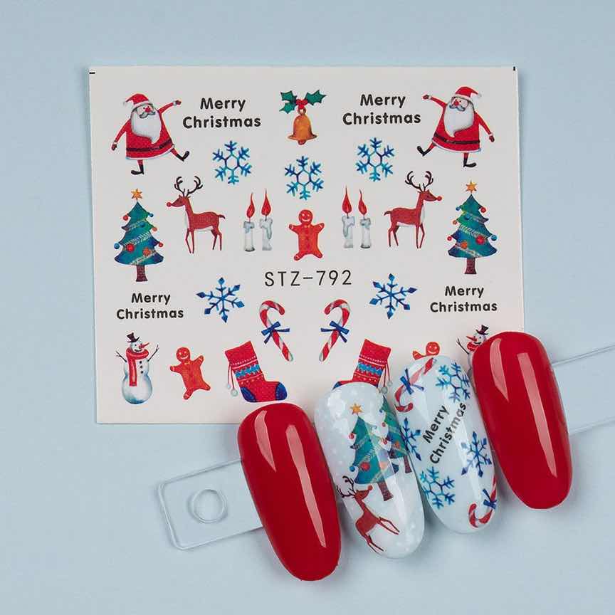 Tatuaj Unghii LUXORISE Christmas Fever, STZ-792 Tatuaj Unghii LUXORISE Christmas Fever, STZ-792