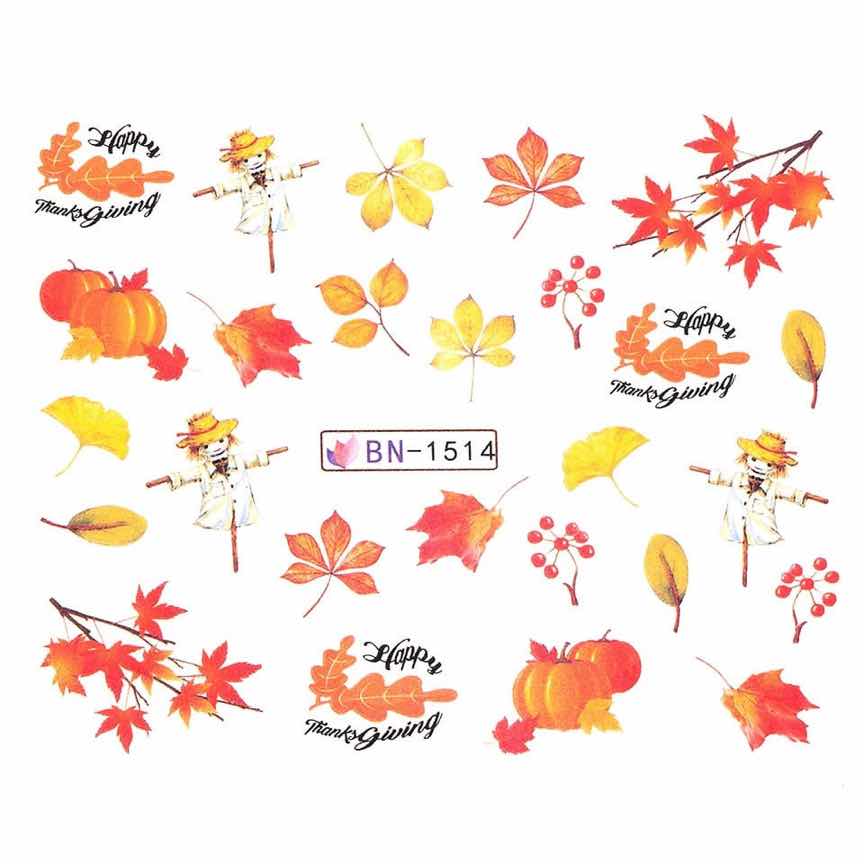 Tatuaj Unghii LUXORISE Fall Garden, BN-1514 Tatuaj Unghii LUXORISE Fall Garden, BN-1514