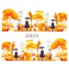 Tatuaj Unghii LUXORISE Fall Rise, BN-510 Tatuaj Unghii LUXORISE Fall Rise, BN-510