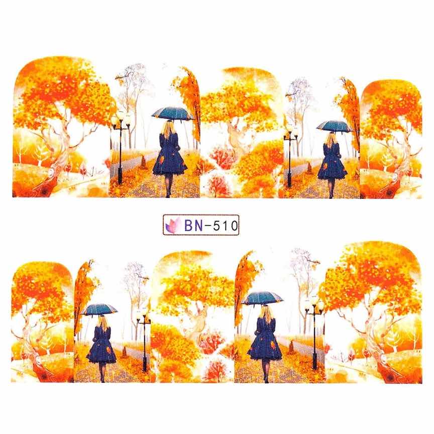 Tatuaj Unghii LUXORISE Fall Rise, BN-510 Tatuaj Unghii LUXORISE Fall Rise, BN-510