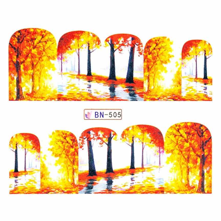Tatuaj Unghii LUXORISE Fall Sunset, BN-505 Tatuaj Unghii LUXORISE Fall Sunset, BN-505