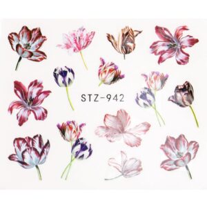 Tatuaj Unghii LUXORISE Flower Alert, STZ-942