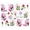 Tatuaj Unghii LUXORISE Flower Art, STZ-923 Tatuaj Unghii LUXORISE Flower Art, STZ-923