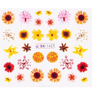 Tatuaj Unghii LUXORISE Flower Challenge, BN-1427