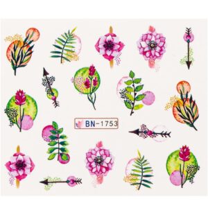 Tatuaj Unghii LUXORISE Flower Club, BN-1753