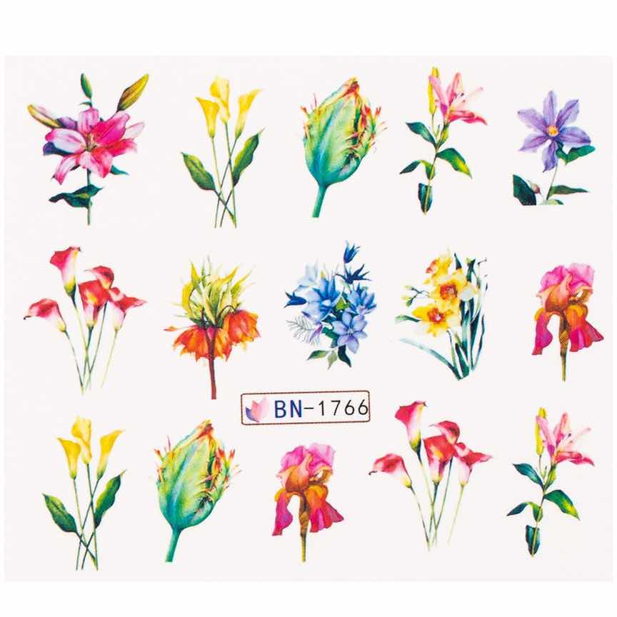 Tatuaj Unghii LUXORISE Flower Crush, BN-1766 Tatuaj Unghii LUXORISE Flower Crush, BN-1766