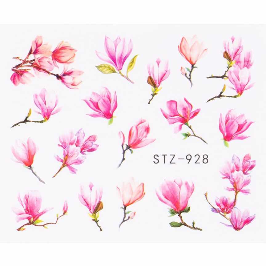 Tatuaj Unghii LUXORISE Flower Effect, STZ-928 Tatuaj Unghii LUXORISE Flower Effect, STZ-928