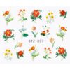 Tatuaj Unghii LUXORISE Flower Flash, STZ-837