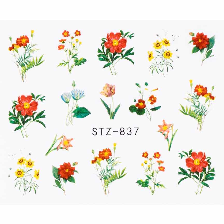 Tatuaj Unghii LUXORISE Flower Flash, STZ-837 Tatuaj Unghii LUXORISE Flower Flash, STZ-837