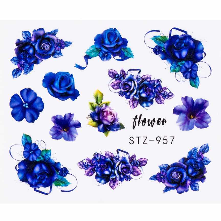 Tatuaj Unghii LUXORISE Flower Glow, STZ-957 Tatuaj Unghii LUXORISE Flower Glow, STZ-957