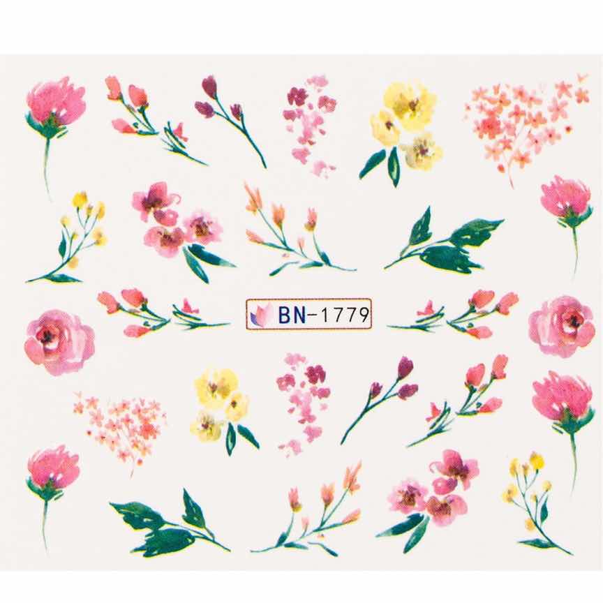 Tatuaj Unghii LUXORISE Flower Insomnia, BN-1779 Tatuaj Unghii LUXORISE Flower Insomnia, BN-1779
