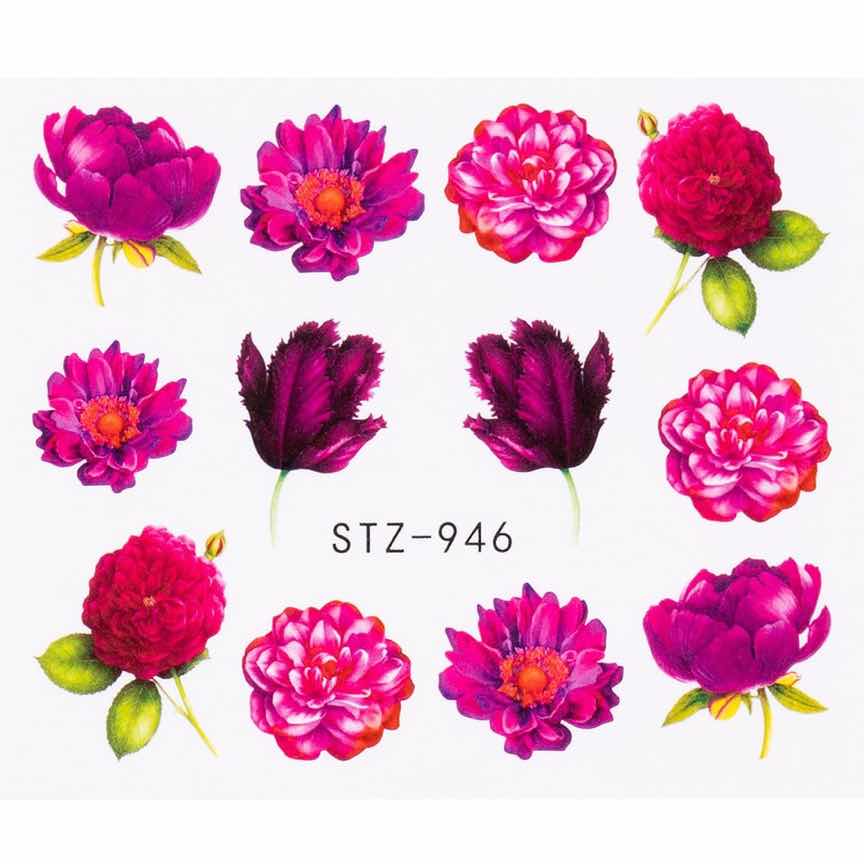 Tatuaj Unghii LUXORISE Flower Mood, STZ-946 Tatuaj Unghii LUXORISE Flower Mood, STZ-946