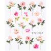 Tatuaj Unghii LUXORISE Flower Run, STZ-967 Tatuaj Unghii LUXORISE Flower Run, STZ-967