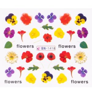 Tatuaj Unghii LUXORISE Flower Spectrum, BN-1418