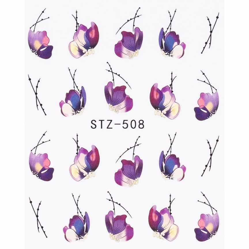 Tatuaj Unghii LUXORISE Flower Spice, STZ-508 Tatuaj Unghii LUXORISE Flower Spice, STZ-508