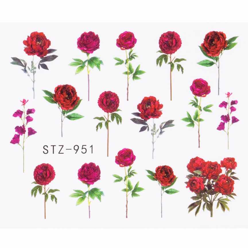Tatuaj Unghii LUXORISE Flower Star, STZ-951 Tatuaj Unghii LUXORISE Flower Star, STZ-951