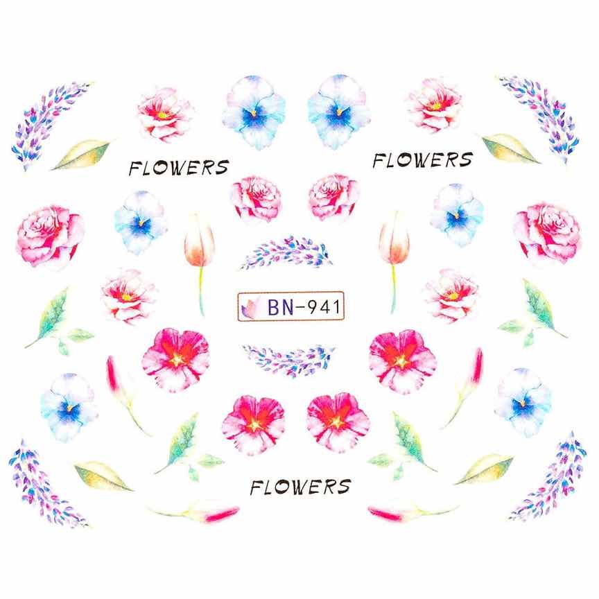 Tatuaj Unghii LUXORISE Flower Supreme, BN-941 Tatuaj Unghii LUXORISE Flower Supreme, BN-941