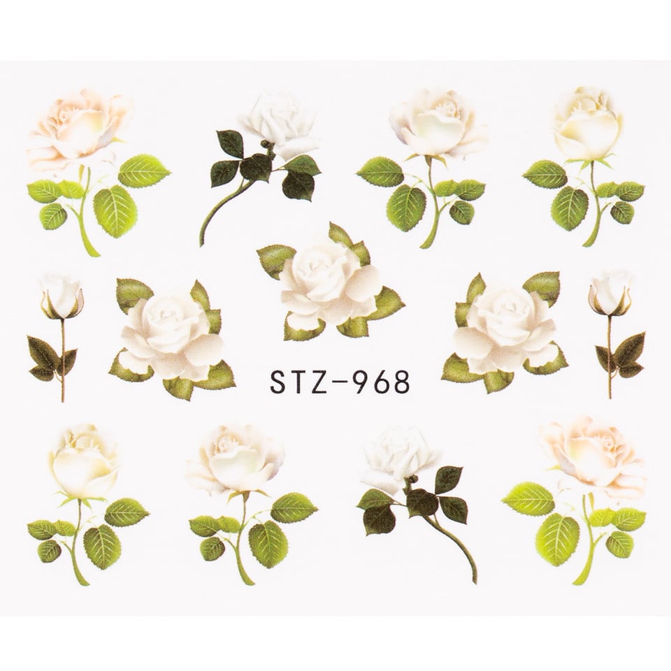 Tatuaj Unghii LUXORISE Flower to Bride, STZ-968 Tatuaj Unghii LUXORISE Flower to Bride, STZ-968