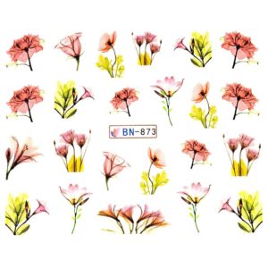 Tatuaj Unghii LUXORISE Flower View, BN-873