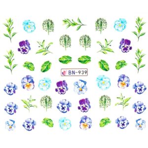 Tatuaj Unghii LUXORISE Flower Wing, BN-939