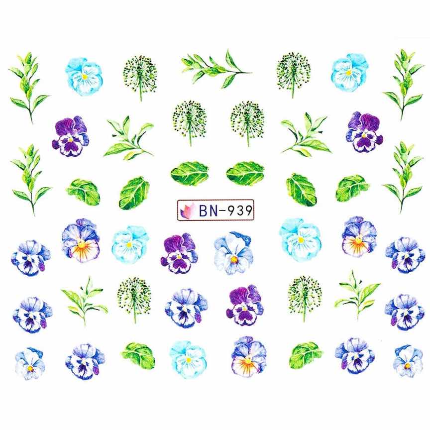 Tatuaj Unghii LUXORISE Flower Wing, BN-939 Tatuaj Unghii LUXORISE Flower Wing, BN-939
