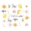 Tatuaj Unghii LUXORISE Golden Days, BN-2060 Tatuaj Unghii LUXORISE Golden Days, BN-2060