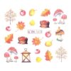 Tatuaj unghii LUXORISE, GoldenFall BN-1672 Tatuaj unghii LUXORISE, GoldenFall BN-1672
