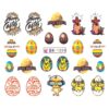 Tatuaj Unghii LUXORISE Hello Easter, BN-1255