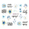 Tatuaj Unghii LUXORISE Hello Spring, BN-2057 Tatuaj Unghii LUXORISE Hello Spring, BN-2057