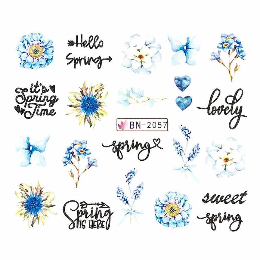 Tatuaj Unghii LUXORISE Hello Spring, BN-2057 Tatuaj Unghii LUXORISE Hello Spring, BN-2057