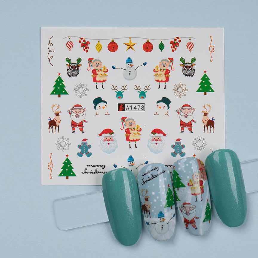 Tatuaj Unghii LUXORISE Holiday Wonder, A1478 Tatuaj Unghii LUXORISE Holiday Wonder, A1478