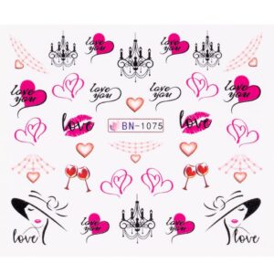 Tatuaj Unghii LUXORISE Love City, BN-1075