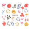 Tatuaj Unghii LUXORISE Magic Flower, BN-2086 Tatuaj Unghii LUXORISE Magic Flower, BN-2086