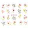 Tatuaj Unghii LUXORISE Magic Flowers, BN-2079 Tatuaj Unghii LUXORISE Magic Flowers, BN-2079