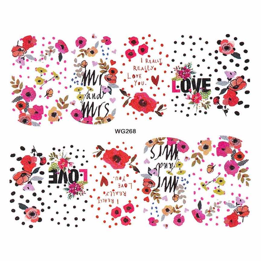 Tatuaj unghii LUXORISE, Nature WG268 Tatuaj unghii LUXORISE, Nature WG268