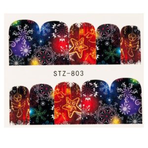 Tatuaj Unghii LUXORISE New Year Fireworks, STZ-803