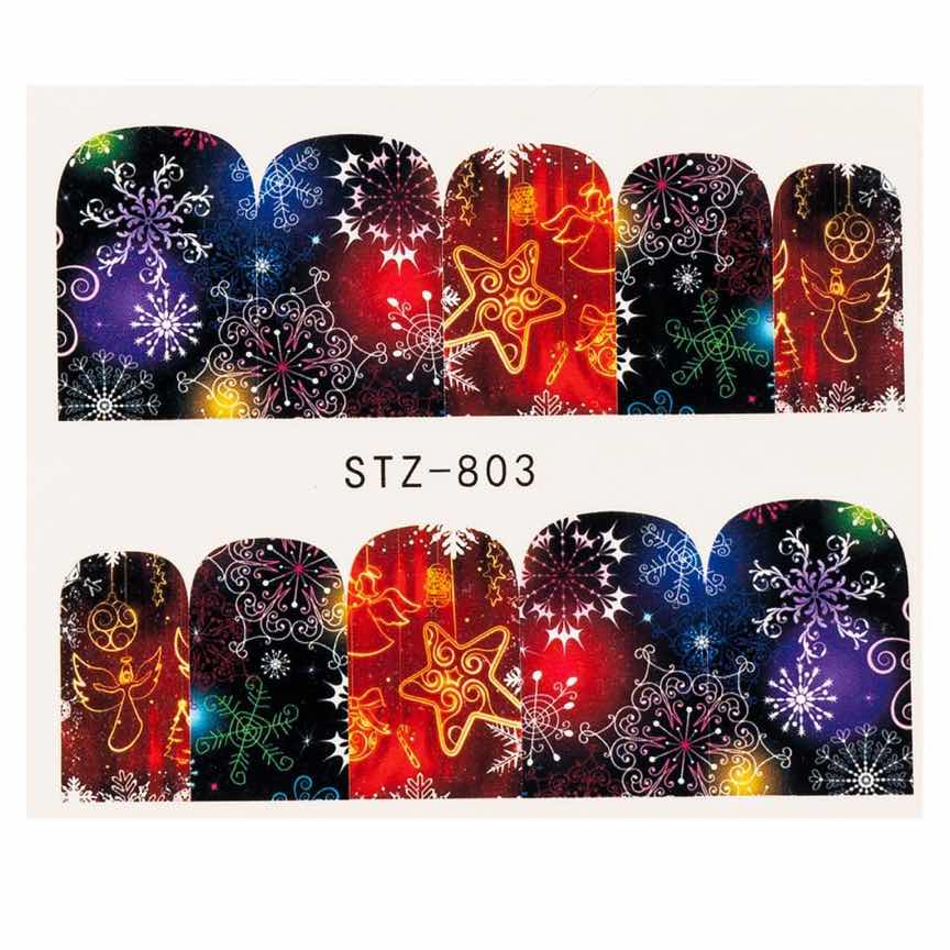 Tatuaj Unghii LUXORISE New Year Fireworks, STZ-803 Tatuaj Unghii LUXORISE New Year Fireworks, STZ-803