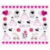 Tatuaj Unghii LUXORISE Retro Love, BN-1079 Tatuaj Unghii LUXORISE Retro Love, BN-1079